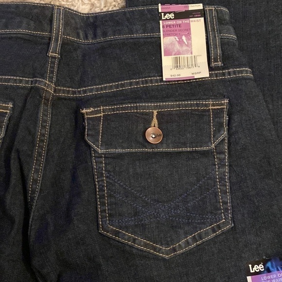 Lee Slender Secret Ultra Stretch dark denim size 8P - Picture 3 of 10